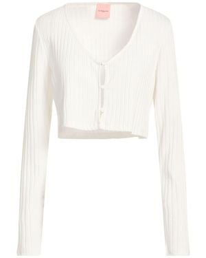 LA SEMAINE Paris Cardigans - White