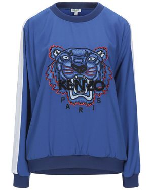KENZO Sweatshirt Triacetate, Polyester, Polyamide - Blue