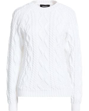 DSquared² Sweater Viscose, Polyester - White