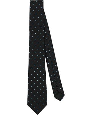 Lanvin Cravatta E Papillon - Nero