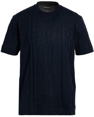 Emporio Armani T-Shirts - Blue