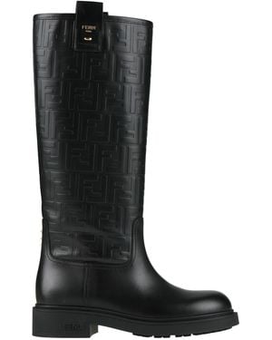 Fendi Boot Calfskin - Black