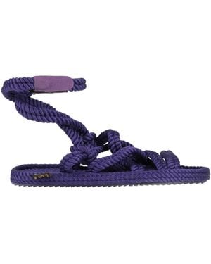 Bohonomad Sandals Textile Fibers - Blue
