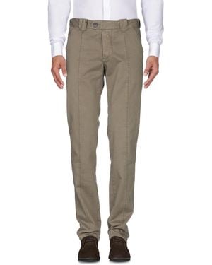 Barba Napoli Military Pants Cotton, Elastane - Gray
