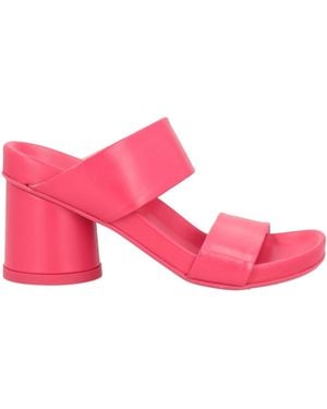 Agl Attilio Giusti Leombruni Fuchsia Sandals Leather - Pink
