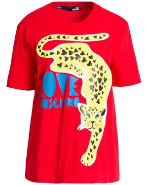 Love Moschino T-Shirts - Red