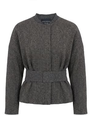 Emporio Armani Abrigo - Gris