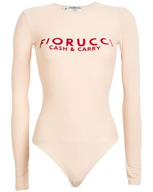 Fiorucci Sand Bodysuit Nylon, Elastane - Pink