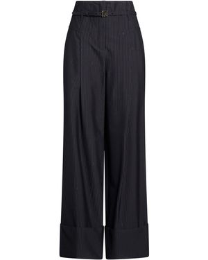Fendi Pants Wool, Viscose - Blue