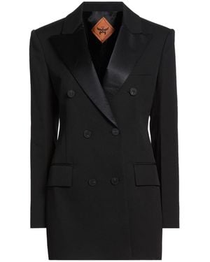 MCM Blazer Wool - Black
