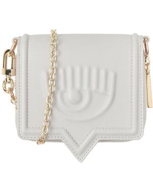 Chiara Ferragni Crossbody Wallet - White