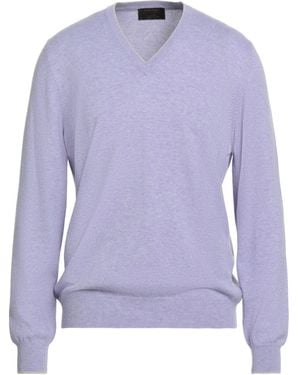 Gran Sasso Luxury Lilac Jumper Virgin Wool, Viscose, Cashmere - Purple