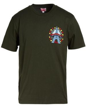 KENZO Military T-Shirt Cotton - Green