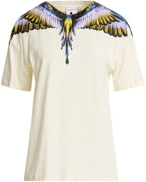 Marcelo Burlon Ivory T-Shirt Cotton - White
