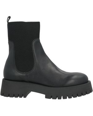 Carmens Botines de caña alta - Negro