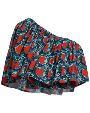 ALESSANDRO ENRIQUEZ Azure Top Cotton, Elastane - Blue