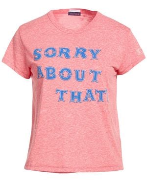 Mother Coral T-Shirt Polyester, Cotton, Viscose - Pink