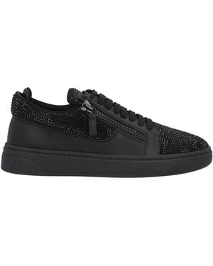 Giuseppe Zanotti Trainers Leather - Black