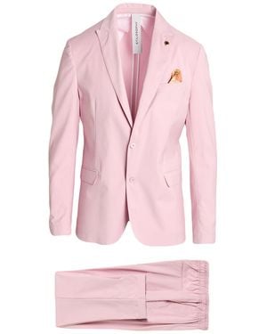Stilosophy Light Suit Viscose, Elastane - Pink