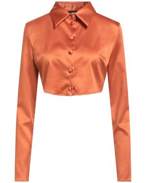 Gcds Shirt Polyester, Elastane - Orange