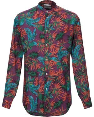 Paolo Pecora Shirt Cotton - Blue