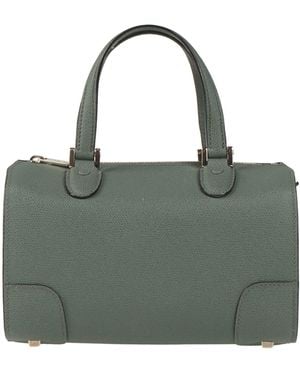 Valextra Military Handbag Calfskin - Green