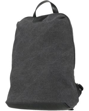 Il Bisonte Backpack Textile Fibers, Leather - Black