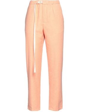 White Sand Pants - Orange