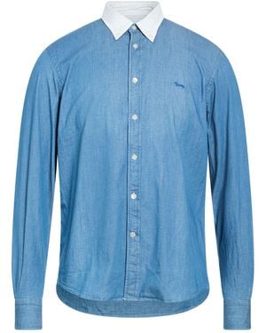 Harmont & Blaine Shirt Cotton - Blue