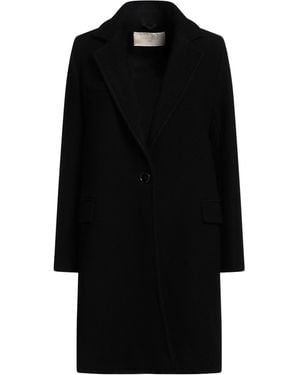 Circolo 1901 Coat Virgin Wool - Black