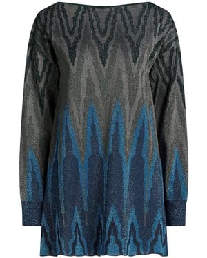 Circus Hotel Sweater Viscose, Polyamide, Metallic Fiber, Polyester - Gray