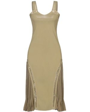 Roberto Cavalli Midi Dress - Natural