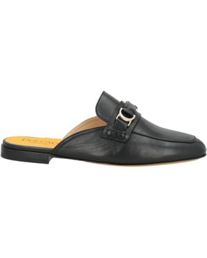 Doucal's Mules & Clogs - Black