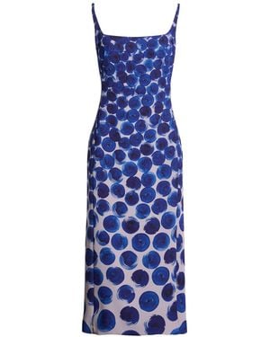 Dries Van Noten Midi Dress - Blue