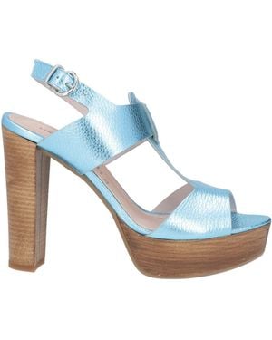 Lorenzo Mari Sandals Leather - Blue