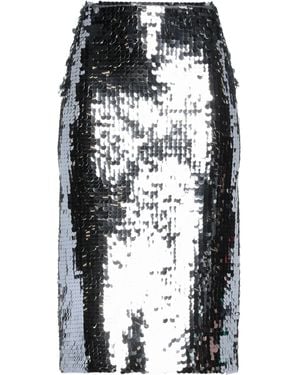 Jijil Midi Skirt Polyester, Acetate, Pbt - Black