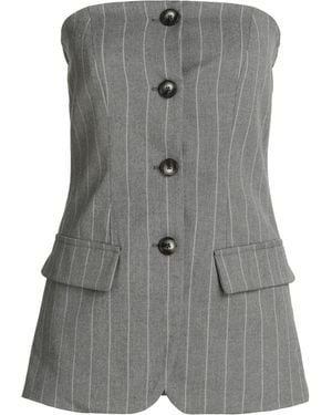 ViCOLO Top Polyester, Viscose, Elastane - Gray