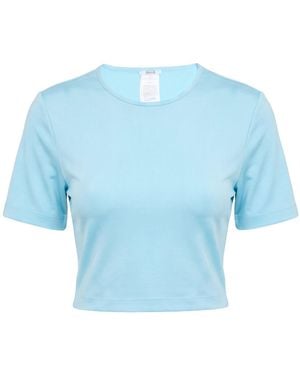 Wolford Sky T-Shirt Polyamide, Elastane - Blue