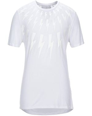 Neil Barrett T-Shirt Viscose - White