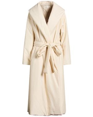 The Row Coat Polyamide, Silk - Natural