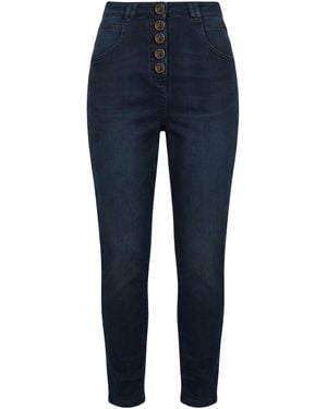 Nenette Tous Les Jours Jeans Cotton, Elastomultiester, Elastane - Blue