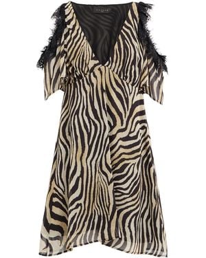Gaelle Paris Mini Dress Polyester - Black