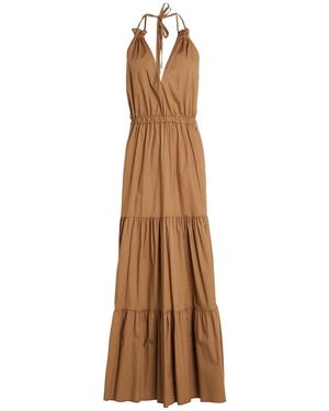 Relish Light Maxi Dress Cotton - Brown