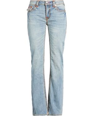 TRUE RELIGION Jeans Cotton, Polyester, Rayon, Elastane - Blue