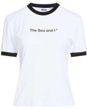 MSGM T-Shirts - White