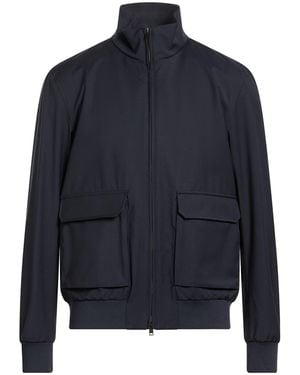 Herno Midnight Jacket Virgin Wool - Blue