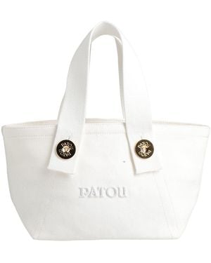 Patou Handbag Cotton - White