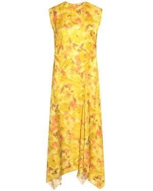 Acne Studios Vestido Midi - Amarillo