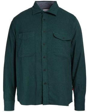 Woolrich Shirt Cotton - Green