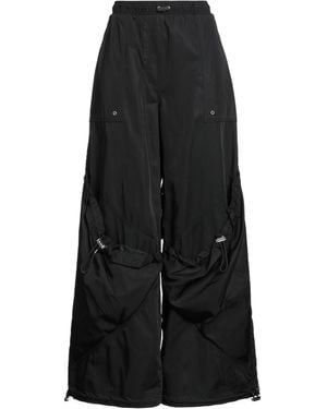 The Attico Trousers Polyester - Black